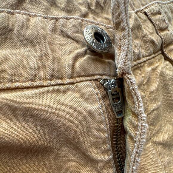 The North Face Men's Tan Shorts Size 32 Cotton Blend Stretch Chino Utility - Picture 7 of 9
